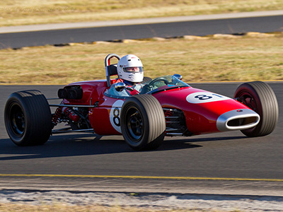 John Macey in his Brabham BT18 at the HSRCA Sydney Classic in June 2022. Copyright Geoff Russell 2024. Used with permission. John Macey in his Brabham BT18 at the HSRCA Sydney Classic in June 2022. Copyright Geoff Russell 2024. Used with permission.